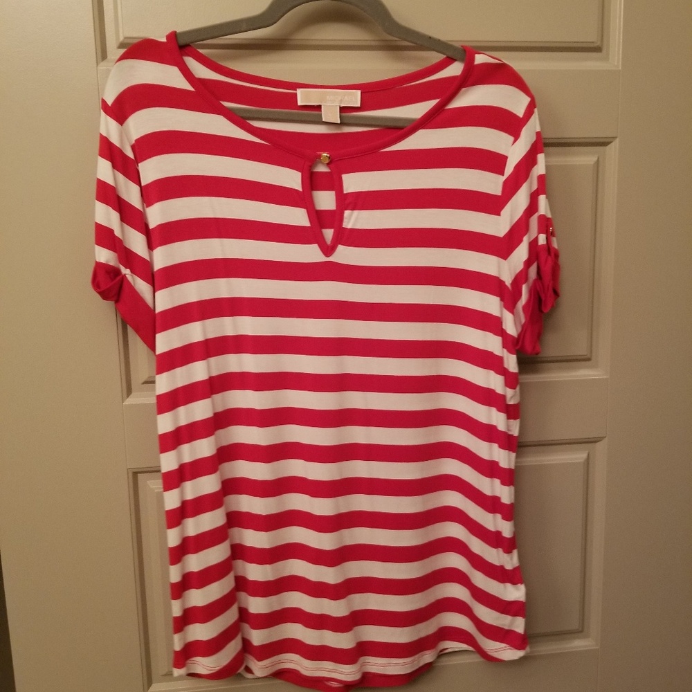 Michael Kors ladies knit top size large NWOT